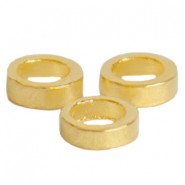 DQ Metall geschlossener Ring 2.5mm Gold